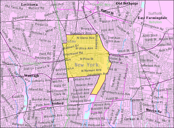 north massapequa map ny