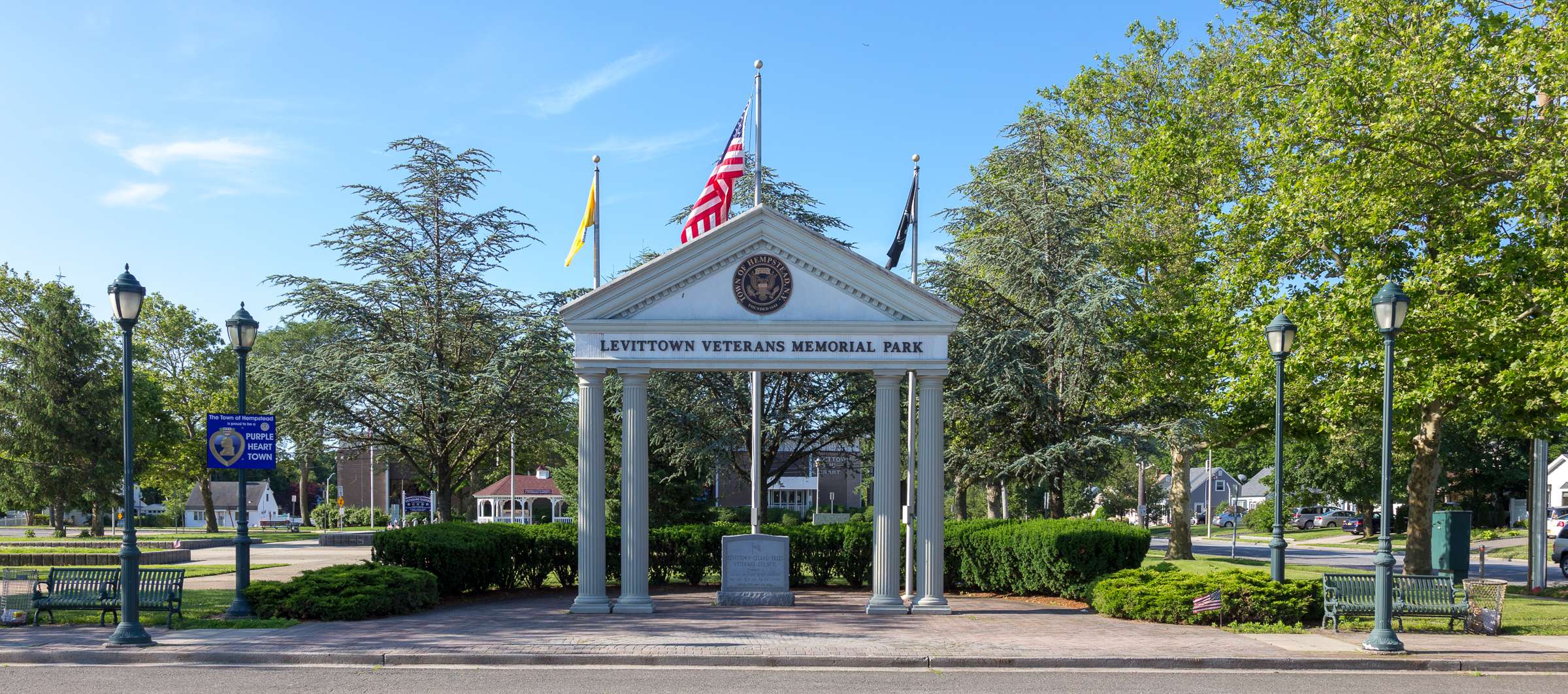 levittown veterans memorial park, new york